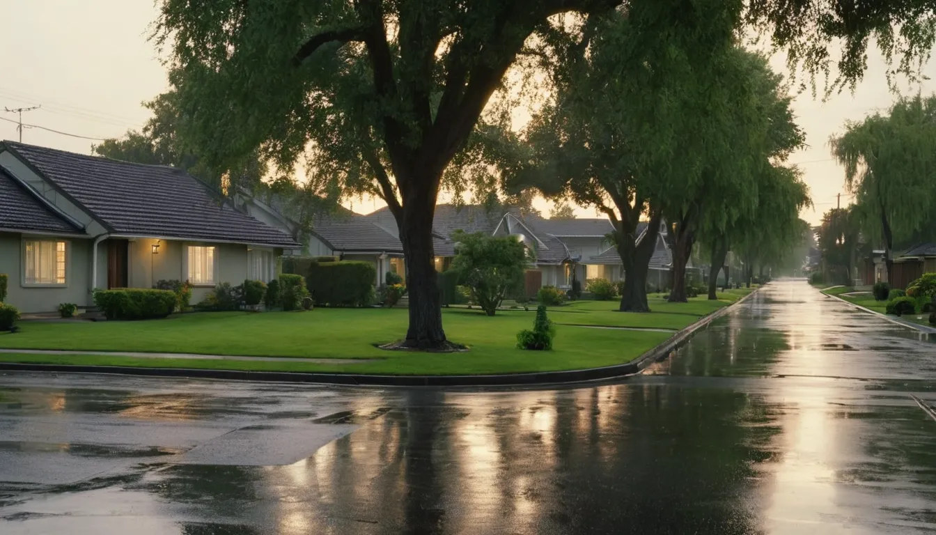 A quiet residential street of bungalows and ranch homes in the Brooklyn Park area